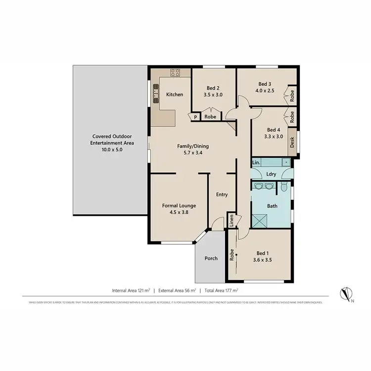 Floorplan of Homely house listing, 8 Titan Court, Boronia Heights QLD 4124