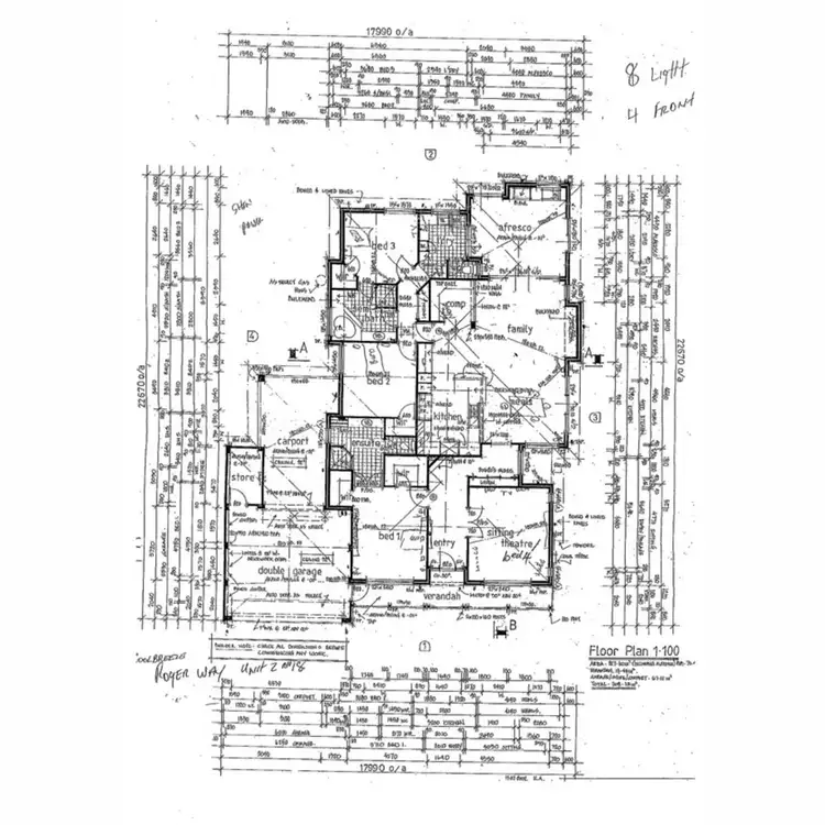 Floorplan of Homely house listing, 56 Amberley Way, Pearsall WA 6065