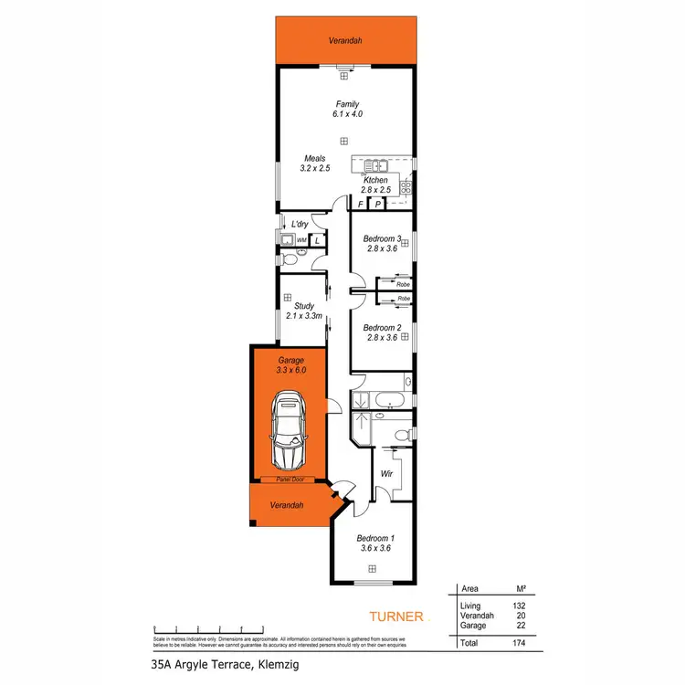 Floorplan of Homely house listing, 35A Argyle Terrace, Klemzig SA 5087