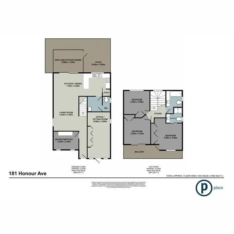 Floorplan of Homely house listing, 181 Honour Avenue, Chelmer QLD 4068