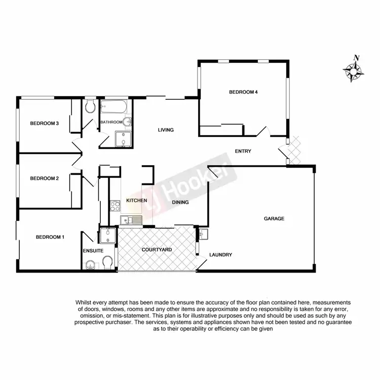 Floorplan of Homely house listing, 7 Borage Place, Calamvale QLD 4116