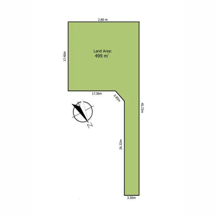 Floorplan of Homely land listing, LOT 2, 35 Hillman Avenue, Mccrae VIC 3938