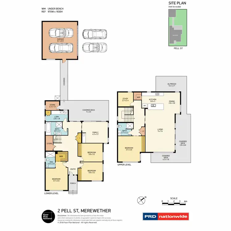 Floorplan of Homely house listing, 2 Pell Street, Merewether NSW 2291