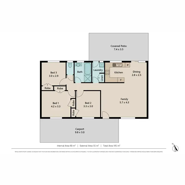 Floorplan of Homely house listing, 9 Hysten Street, Boronia Heights QLD 4124