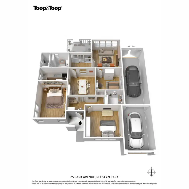Floorplan of Homely house listing, 25 Park Avenue, Rosslyn Park SA 5072