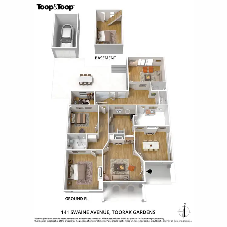 Floorplan of Homely house listing, 141 Swaine Avenue, Toorak Gardens SA 5065