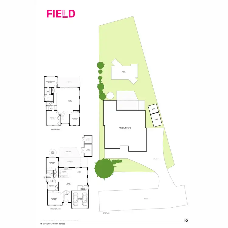 Floorplan of Homely house listing, 16 Skye Close, Hamlyn Terrace NSW 2259