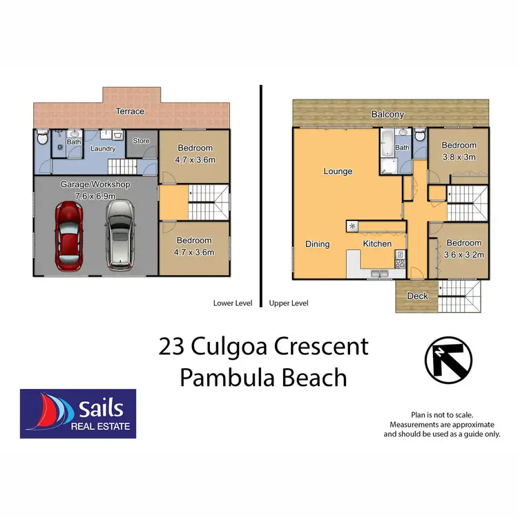Floorplan of Homely house listing, 23 Culgoa Crescent, Pambula Beach NSW 2549