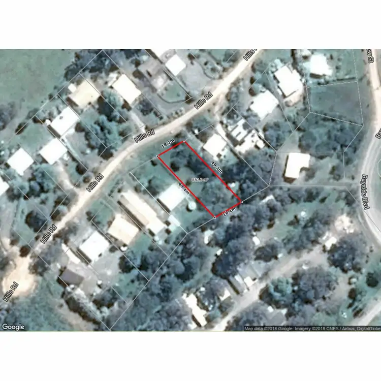 Floorplan of Homely land listing, 9 Hills Road, Goughs Bay VIC 3723