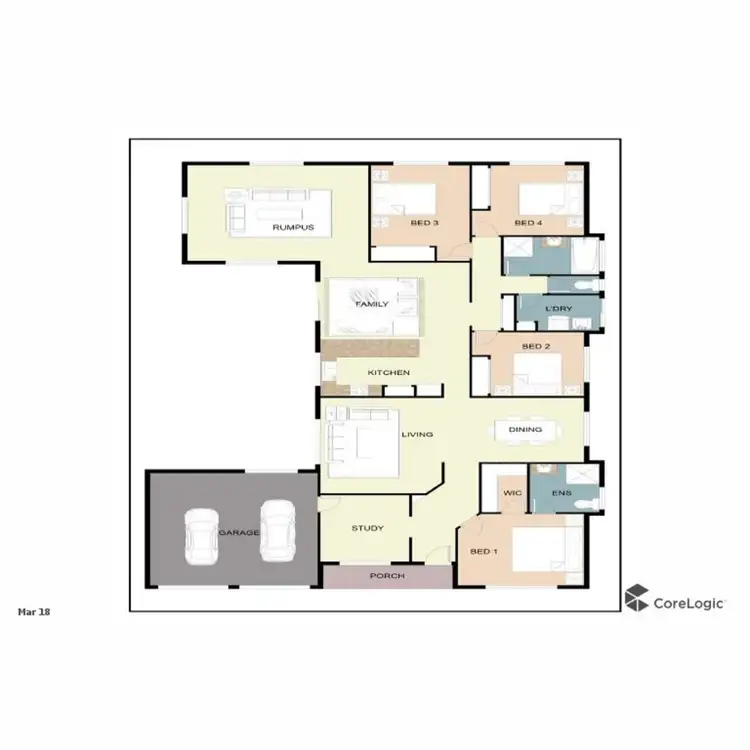 Floorplan of Homely rural property listing, 67-69 Cascara Drive, Cedar Vale QLD 4285