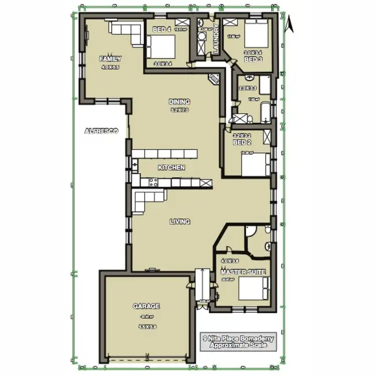 Floorplan of Homely house listing, Address available on request