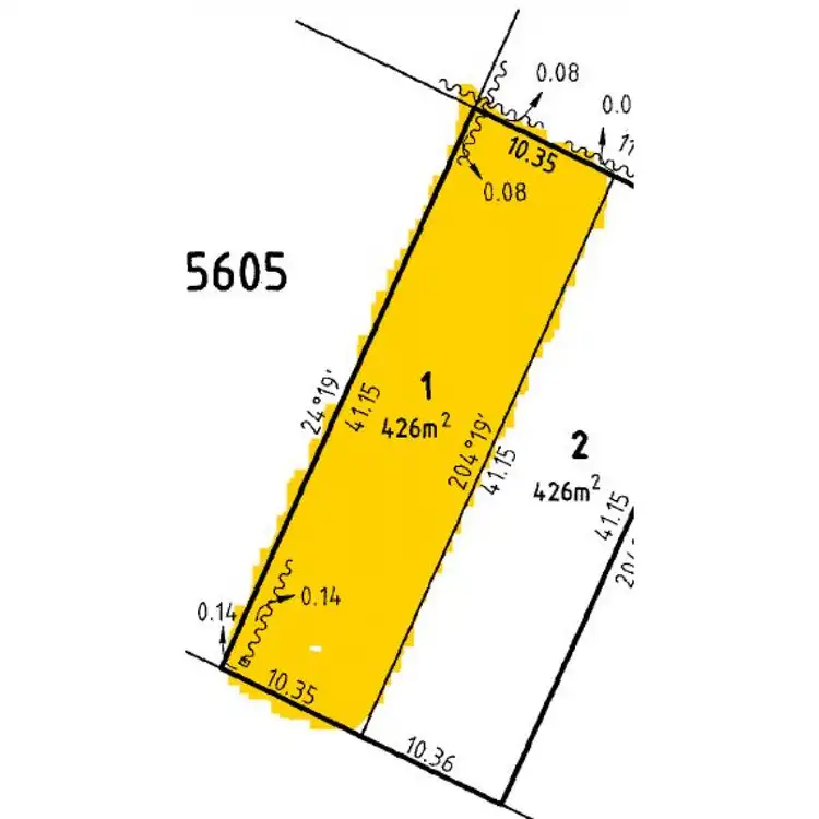 Floorplan of Homely land listing, 50A Cronin Avenue, Port Lincoln SA 5606