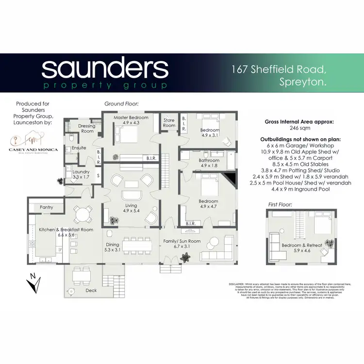 Floorplan of Homely house listing, 167 Sheffield Road, Spreyton TAS 7310
