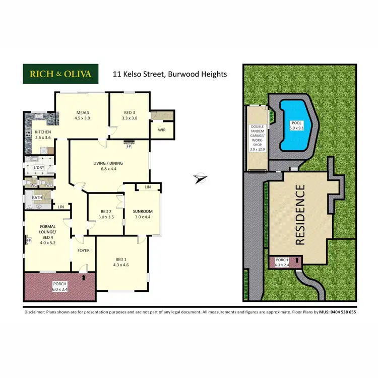 Floorplan of Homely house listing, 11 Kelso Street, Burwood Heights NSW 2136