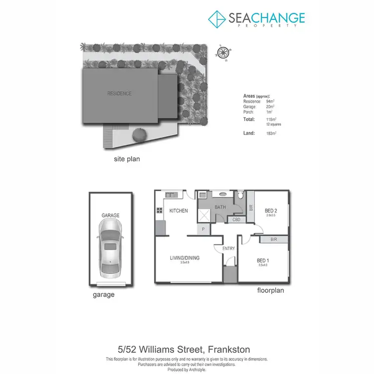 Floorplan of Homely unit listing, 5/52 Williams Street, Frankston VIC 3199