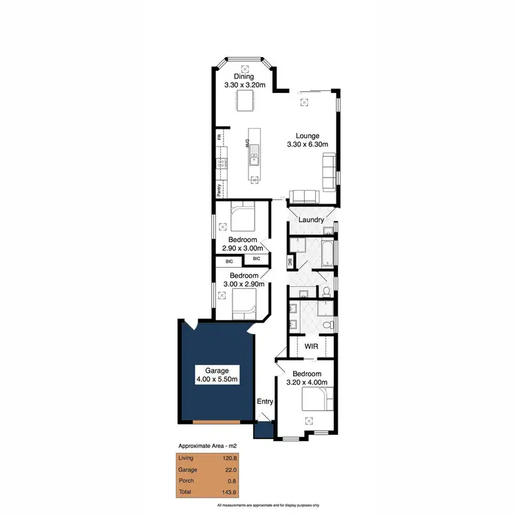 Floorplan of Homely house listing, 3 Saturn Court, Woodcroft SA 5162