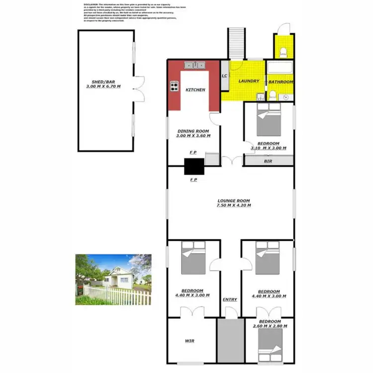 Floorplan of Homely house listing, 20 Greendale Road, Wallacia NSW 2745