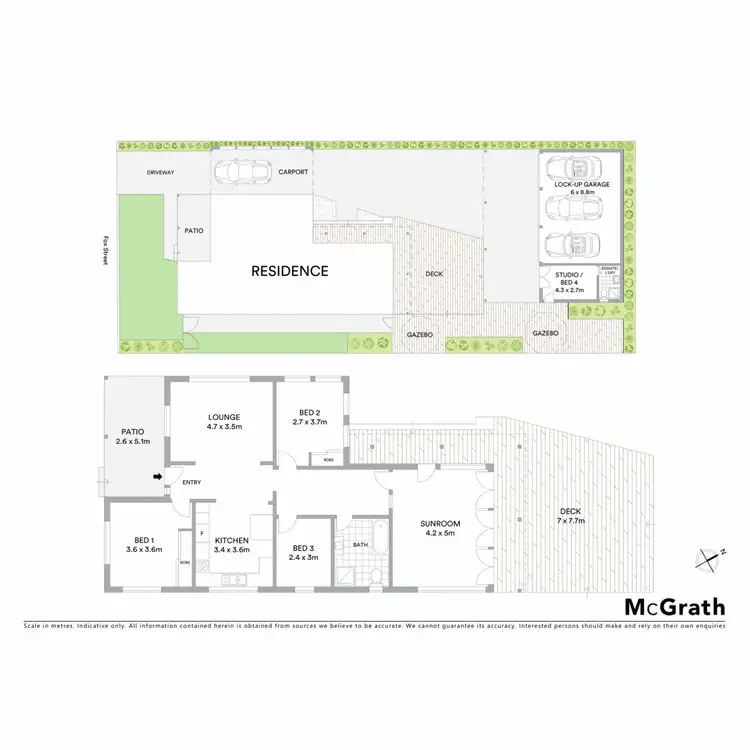 Floorplan of Homely house listing, 23 Fox Street, Ballina NSW 2478