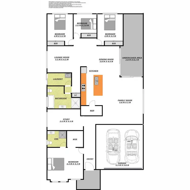 Floorplan of Homely house listing, 5 Parkway Avenue, Glenmore Park NSW 2745