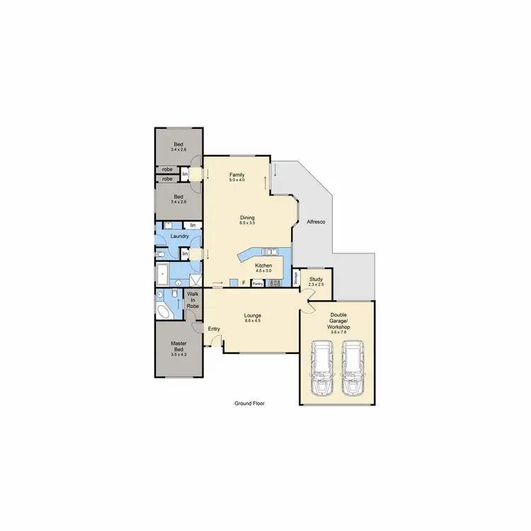 Floorplan of Homely house listing, 101 Rymer Avenue, Safety Beach VIC 3936