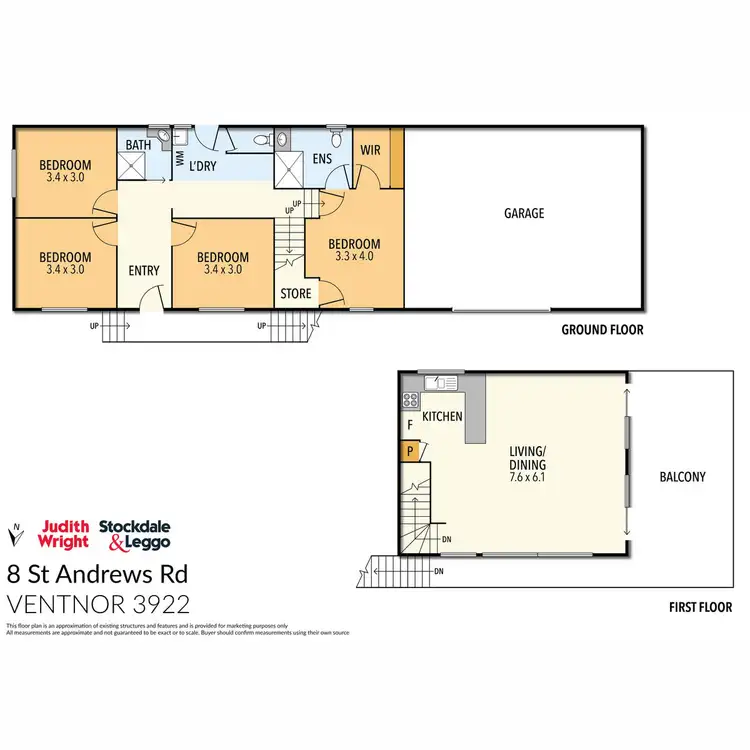 Floorplan of Homely house listing, 8 St Andrews Drive, Ventnor VIC 3922