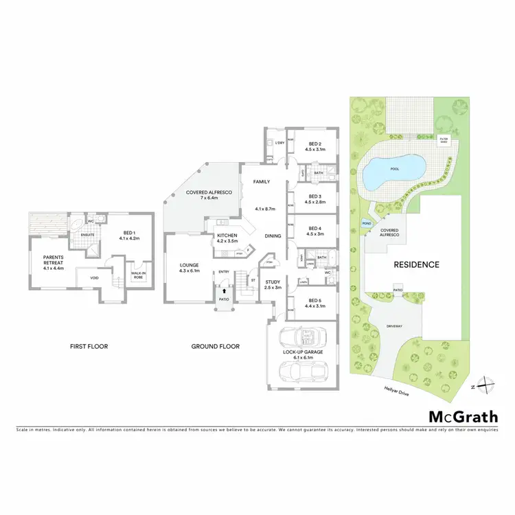 Floorplan of Homely house listing, 34 Hellyar Drive, Wollongbar NSW 2477