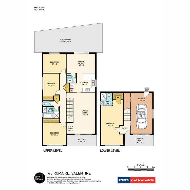 Floorplan of Homely townhouse listing, 7/3 Roma Road, Valentine NSW 2280