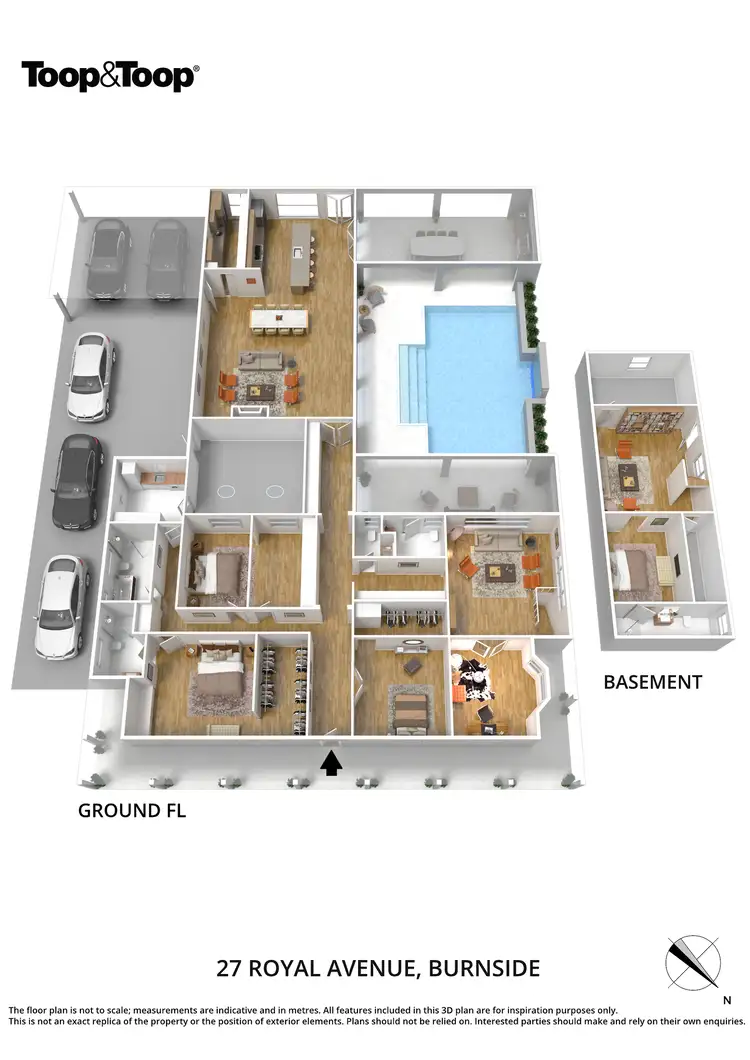 Floorplan of Homely house listing, 27 Royal Avenue, Burnside SA 5066