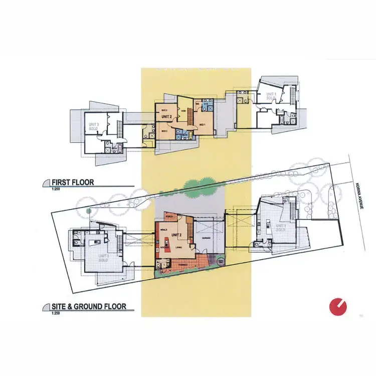 Floorplan of Homely townhouse listing, 2/32 Korina Avenue, Coolangatta QLD 4225