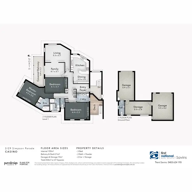 Floorplan of Homely unit listing, 2/29 Simpson Parade, Casino NSW 2470