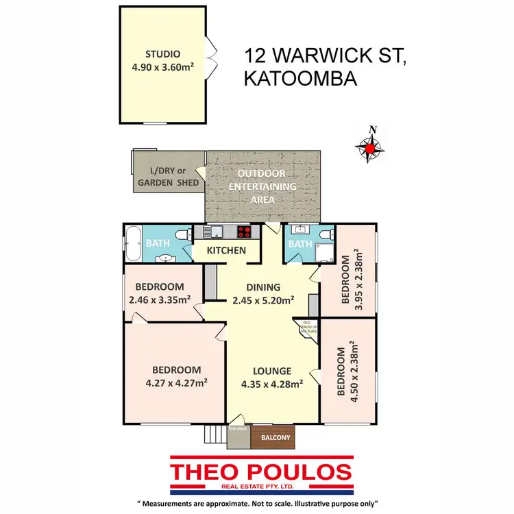 Floorplan of Homely house listing, 12 Warwick Street, Katoomba NSW 2780