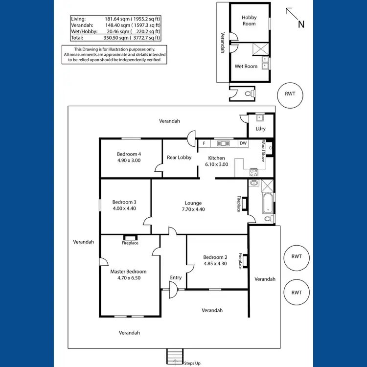 Floorplan of Homely house listing, 19 Mercowie Road, Crystal Brook SA 5523