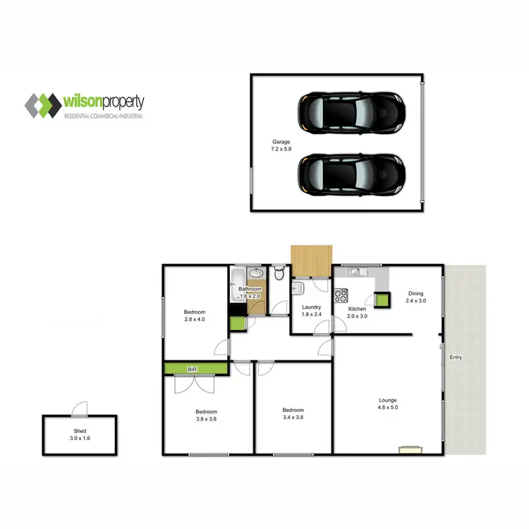 Floorplan of Homely house listing, 28 Dawson Street, Rosedale VIC 3847