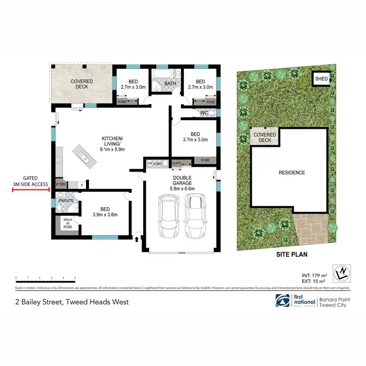Floorplan of Homely house listing, 2 Bailey Street, Tweed Heads West NSW 2485