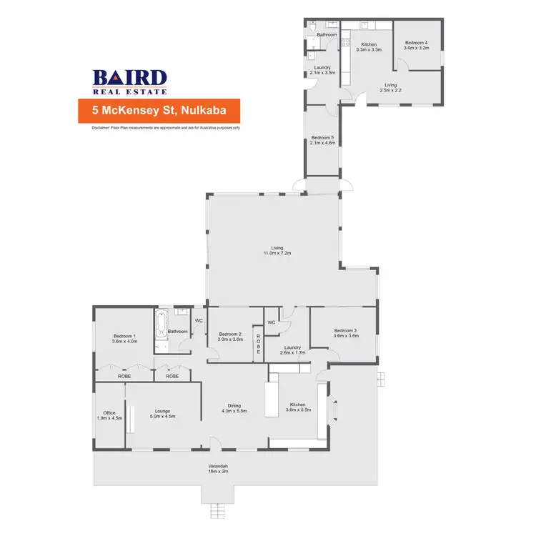 Floorplan of Homely house listing, 5 McKensey Street, Nulkaba NSW 2325