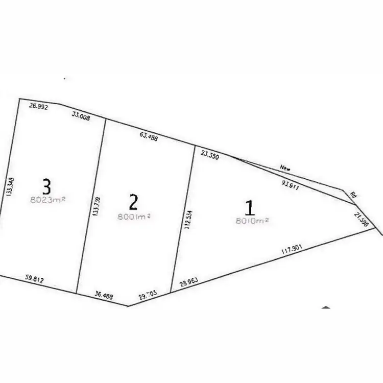 Floorplan of Homely land listing, LOT 1 Jones Road, Withcott QLD 4352