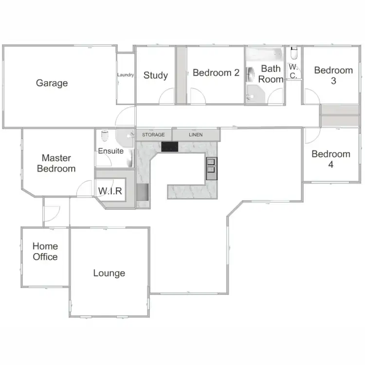 Floorplan of Homely house listing, 19 Matelle Court, West Ulverstone TAS 7315