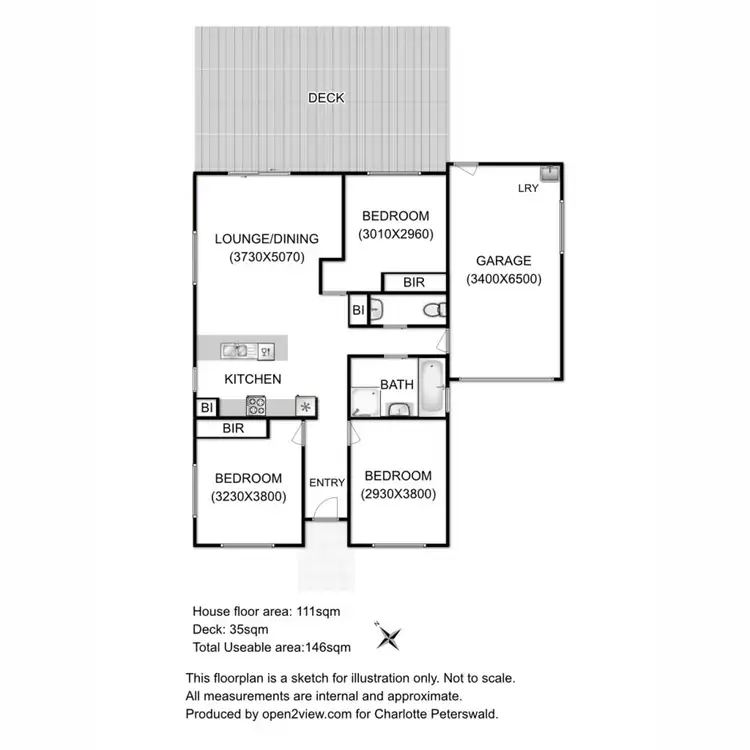Floorplan of Homely house listing, 18 Tenth Avenue, West Moonah TAS 7009