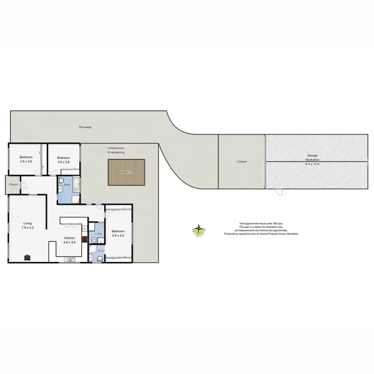 Floorplan of Homely house listing, 27 Elvins Street, Mansfield VIC 3722