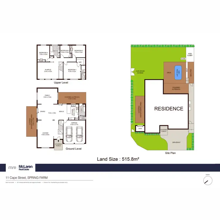 Floorplan of Homely house listing, 11 Cape Street, Spring Farm NSW 2570