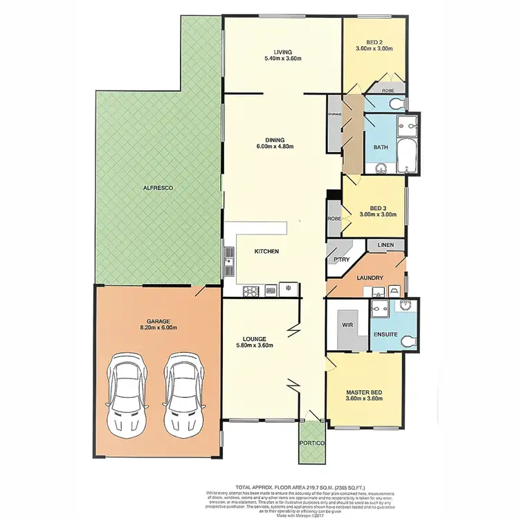 Floorplan of Homely house listing, 225 Bayview Road, Mccrae VIC 3938