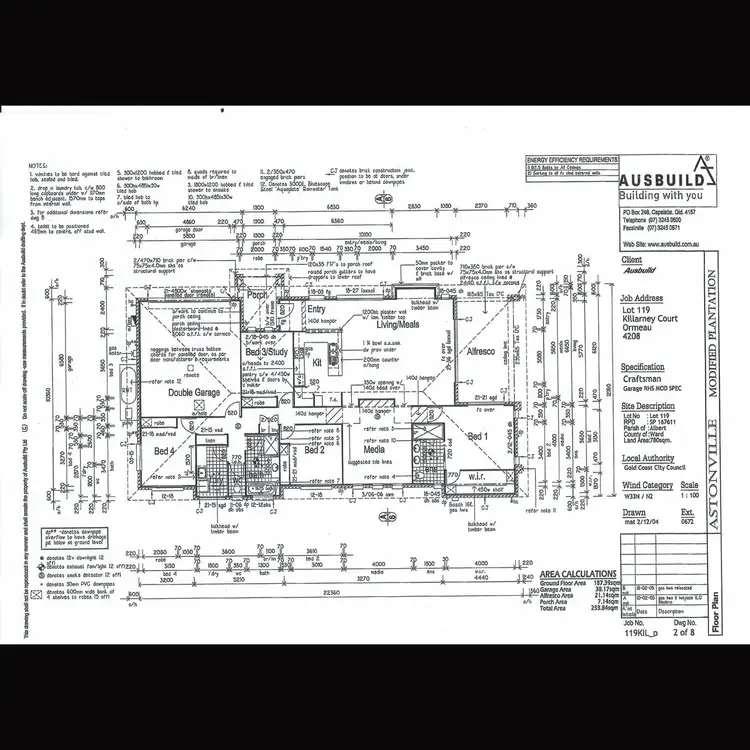 Floorplan of Homely house listing, 1 Killarney Court, Ormeau QLD 4208