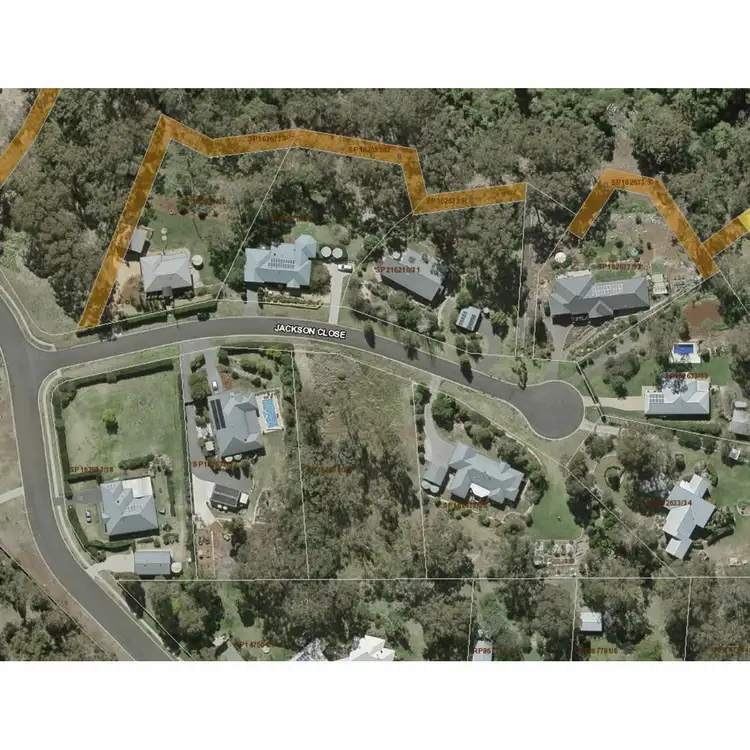Floorplan of Homely land listing, 5 Jackson Close, Highfields QLD 4352