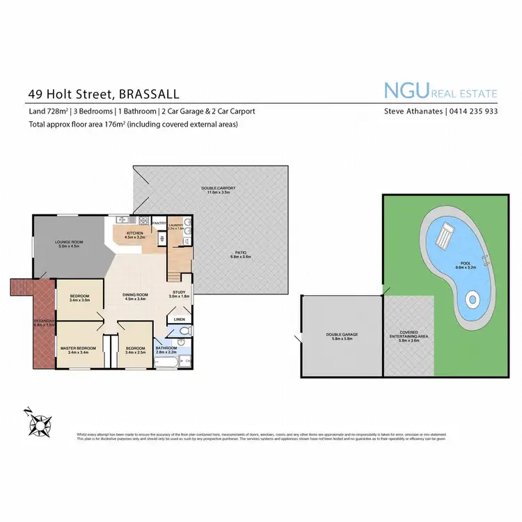 Floorplan of Homely house listing, 49 Holt Street, Brassall QLD 4305