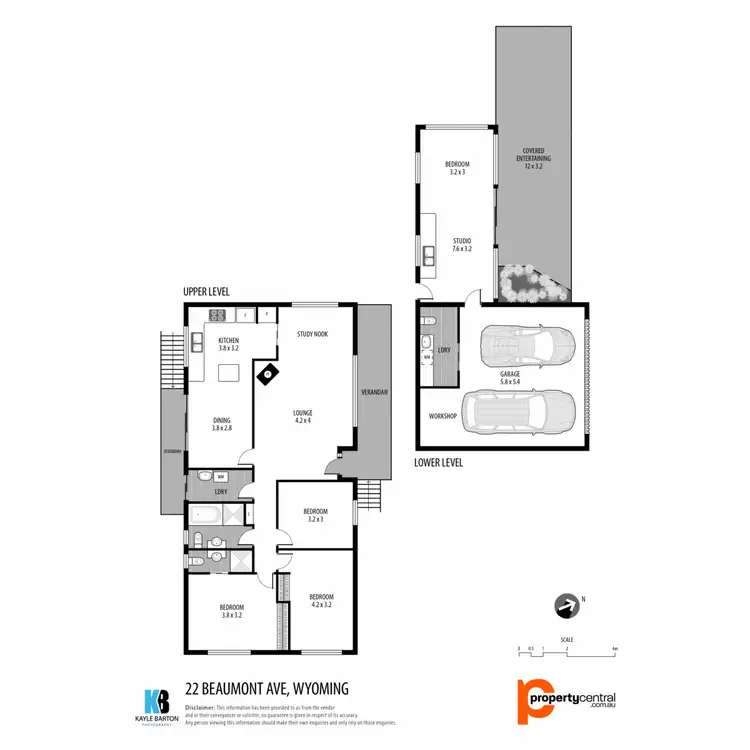 Floorplan of Homely house listing, 22 Beaumont Avenue, Wyoming NSW 2250