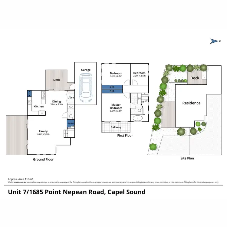 Floorplan of Homely house listing, 7/1685 Point Nepean Road, Capel Sound VIC 3940