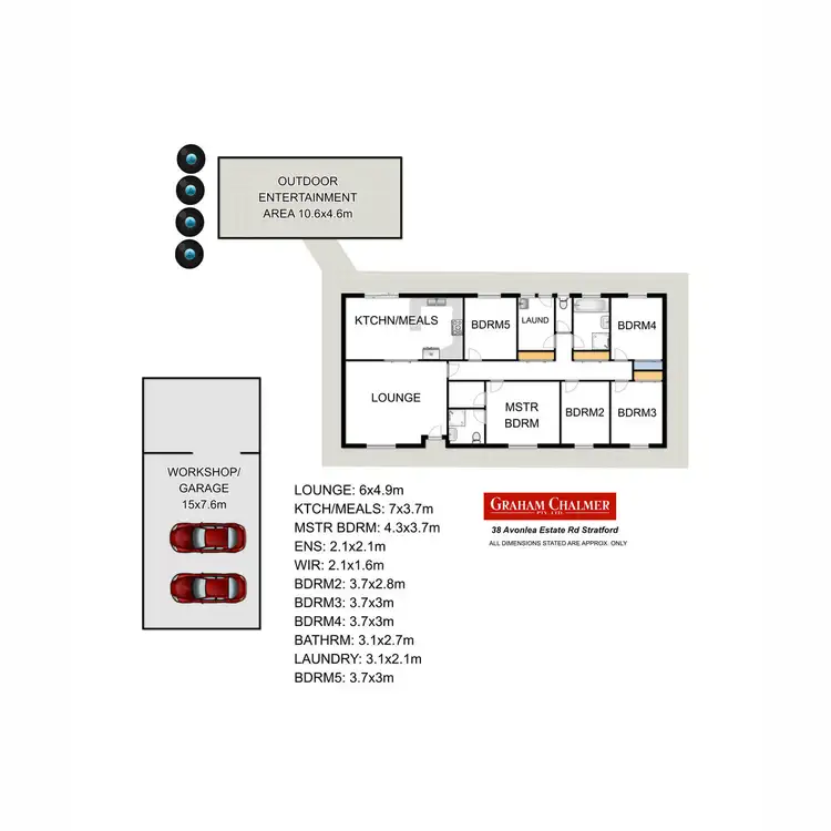 Floorplan of Homely rural property listing, 38 Avonlea Estate Road, Stratford VIC 3862