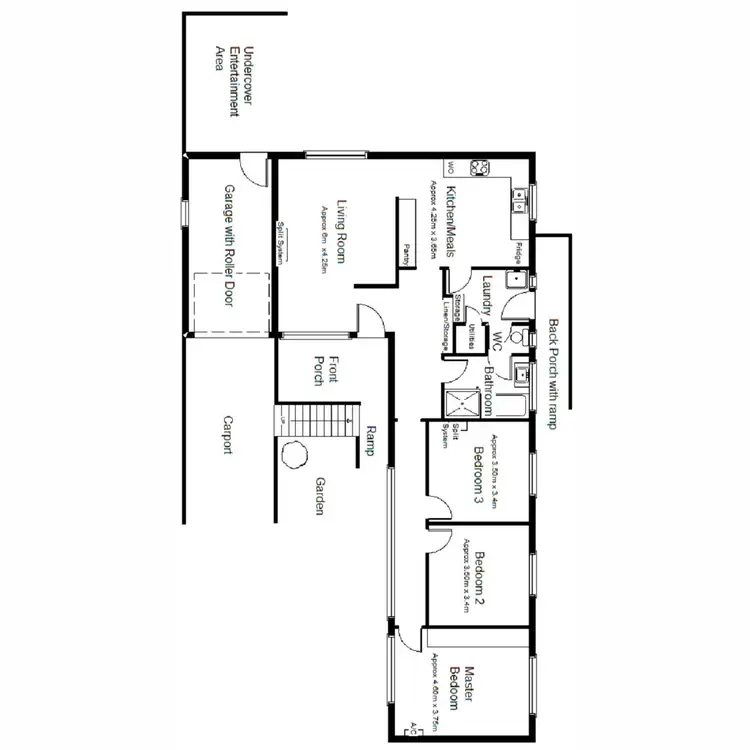 Floorplan of Homely house listing, 14 Anstey Street, Port Augusta SA 5700