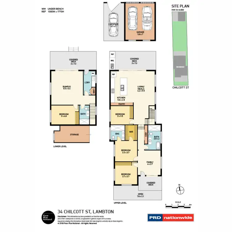 Floorplan of Homely house listing, 34 Chilcott Street, Lambton NSW 2299