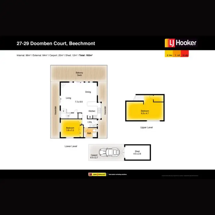 Floorplan of Homely house listing, 27-29 Doomben Court, Beechmont QLD 4211